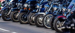 バイクの駐輪場